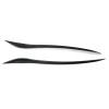Fit for Benz C117 W117 CLA45 2013-2015 Front Splitter Canard