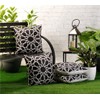Red Rainbow 4 Pack Waterproof Garden Cushion Covers Boho Arrow
