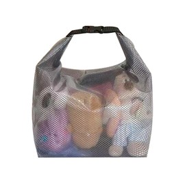 wasserdichte Kosmetiktasche Kulturtasche Reisetasche, Einkaufstasche Organizer, Damen-Kosmetik-Aufbewahrungstasche (Grau)