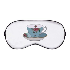 'Floral Teacup' Sleep/Travel Eye Mask (EY00008721)