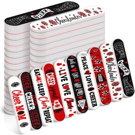 Lanties 50 Pack Cheerleader Gifts Bulk for Team Funny Cheerleaders Nail Files Party Favors Cheer Gifts Cheerleading Favors for Women Girls Teammates