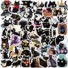 Black Cat Stickers for Laptop(50 Pcs),Gift for Kids Teens Adults