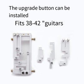 Willoghsa Guitar, Folk, Classic Chord Assistant, One Key Chord Machine, Push Button, Automatic Assistant for Kids, Beginners