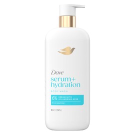body wash actively drenches dry skin dryness repair 6% hydration serum with hyaluronic acid 547 ml