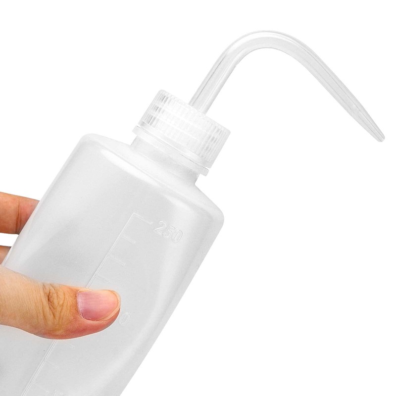 KOHAND 10 Pack Wash Bottle, 250ml Plastic Squeeze Bottle with