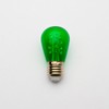 Green S14 LED Bulb - S14 Transparent 16 Led's -