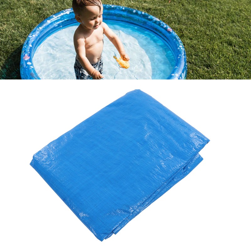 Pool Cover Waterproof Dustproof Round Polyethylene Swimming Pool Cover with