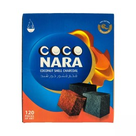 Coco Nara Coconut Shell Charcoal 100% Natural Ecological No Trees Cut, 120 Piece