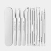 Acne Extractor and Blackhead Removal Tool Set 11 Pieces 3ea