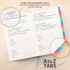 Cikoopul Password Keeper Book with Alphabetical Tabs for Seniors, Password
