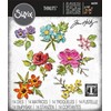 Thinlits 14 Piece Brush Stroke Flower Mini Die Set by