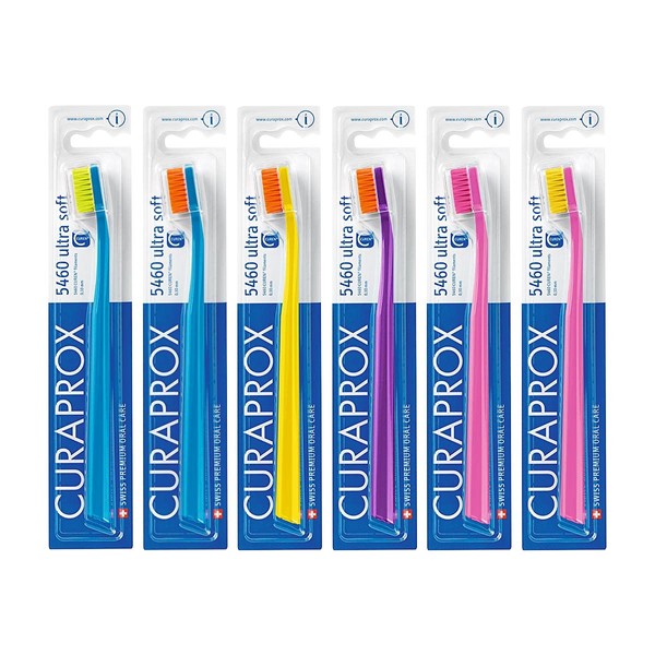 Claprox CS5460 Toothbrush, Set of 6, Bulk Purchase