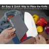WELLSTAR Big Knife Edge Guard, Wide Meat Cleaver Knife’s Blade