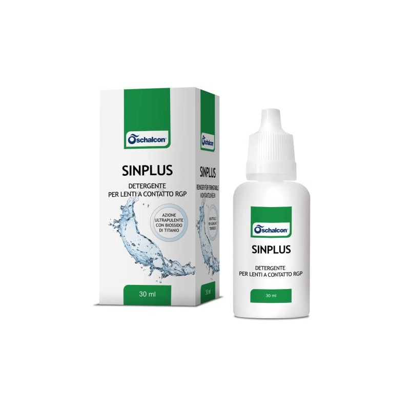 SINPLUS Detergente Per Lenti A Contatto Gas -permeabili, 30 ml,