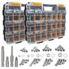 1609 PCS Machine Screws Assortment Kit, 304 Stainless Steel Nuts