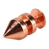 100 Sets Spiked Cone Spike Stud Rose Gold High Hardness