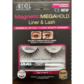 ARDELL MAGNETIC MEGAHOLD LINER & LASH  -056  2pack