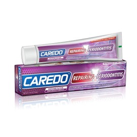 CAREDO- TRATAMIENTO PARA ENFERMEDADES DE LAS ENCÍAS EN ADULTOS: recomendada por expertos bucodentales como una pasta de dientes eficaz sin flúor para el tratamiento de enfermedades de las encías y el
