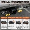 LogicTwist Combination Lock Trailer Hitch Pin for Truck RV Boat,
