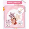 BNREOZA 4 Pairs Cute Star Hair Clips Metal Hair Clips