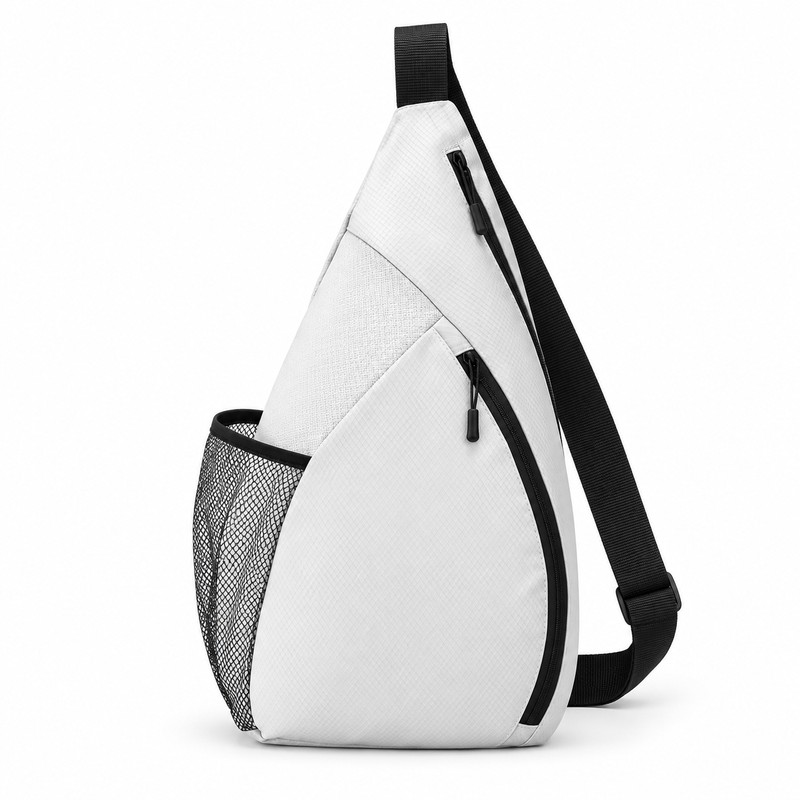 Tennis & Badminton Racket Sling Bag, Adjustable Crossbody Sports Backpack