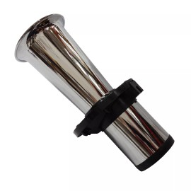 Obcon Car Horn OOGA Easy Install Kit Button Air Lunch Truck Van Hot Rod Classic Chrome