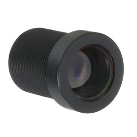 uxcell 3.6mm CCTV Camera Lens 5MP F2.0 FPV Wide Angle Security Camera Lens M12 Threaded Dia for IP Camera Panoramic, Black