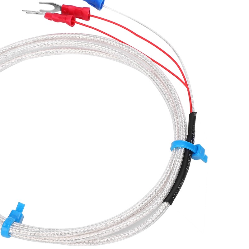 Temperature Sensor Probe PT100 Thermistor Temperature Measuring Probe Round Hole