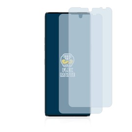 BROTECT Full Cover Protective Film Matt for LG Velvet (Pack of 2) - Full Screen Screen Protector Film, 3D Curved, Anti-Reflection