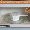 Home-X Microwave Cooking Pot with Strainer Lid - Microwave Steamer