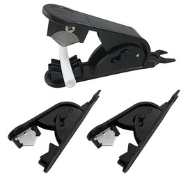 TorSor 3 Pack PTFE Tube Cutter Teflon Tubing Cutting Tool Silicone Tubing Cutter for Bowden PTFE Tubing 3D Printer Teflon Tubes Micro Duct Hose Nylon PVC PU TPU up to 3/4 Inch OD Pipe Lines