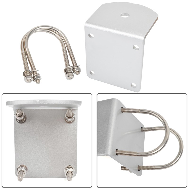 HYS Universal cb Mounting Bracket, Heavy Duty Aluminum with 2pcs