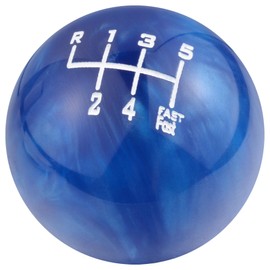 Padaodao 6 Speed Shifter Knob Gear Lever Stick Shift Handle fit Most Manual Automatic Vehicles SUV Cars, Blue