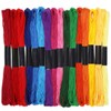 Embroidery Floss 16 Skeins 8.7 Yard Rainbow Colors Friendship Bracelet