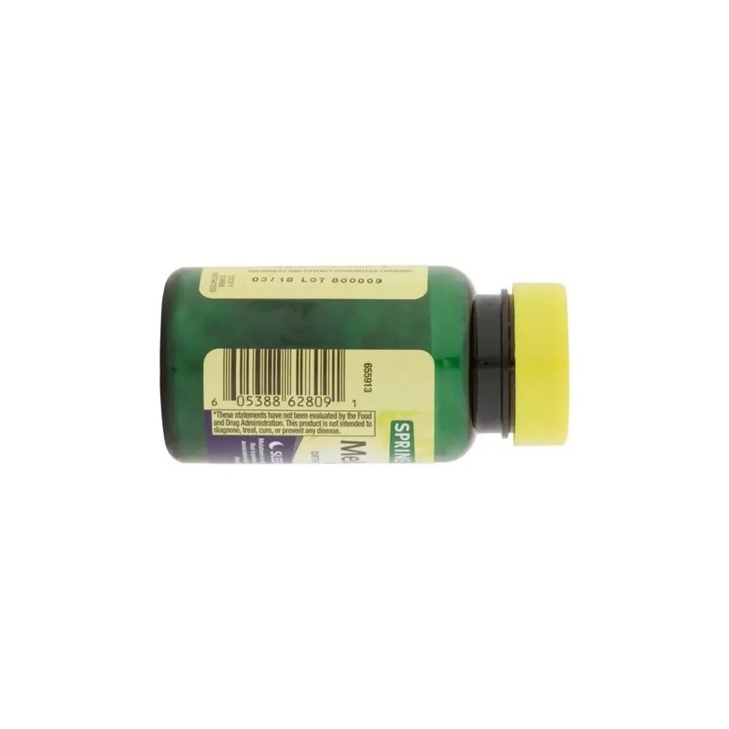 Melatonina 5mg 120cp Ayuda Dormir Suplemento Mejora Descanso Sabor Neutro