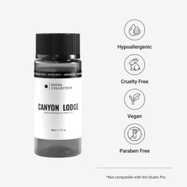 Hotel Collection Diffuser Oil - Canyon Lodge - Aromatherapy Essential Fragrance Oil - Bulgarian Rose, Bergamot, and Ambergris - 50mL 1.7 Fl oz