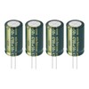 VGOL 4PCS 4700uF 50V Capacitors Aluminium Electrolytic Capacitor 18x35mm for