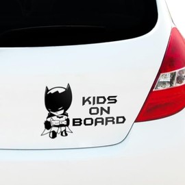 Kids On Board Car Sticker, Baby On Board Sign, Child Safety, Car Window Bumper Sticker, Princess On Board, Caravan Sticker, 200mm