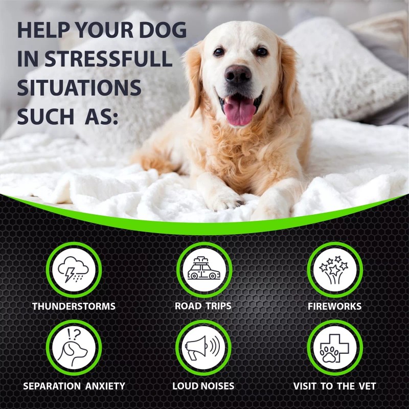 FURALAND Hemp Calming Chews for Dogs with Anxiety and Stress