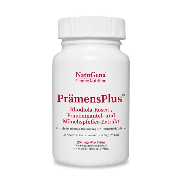 NatuGena PrämensPlus Rhodiola Rosea / Women's Coat & Monk Pepper