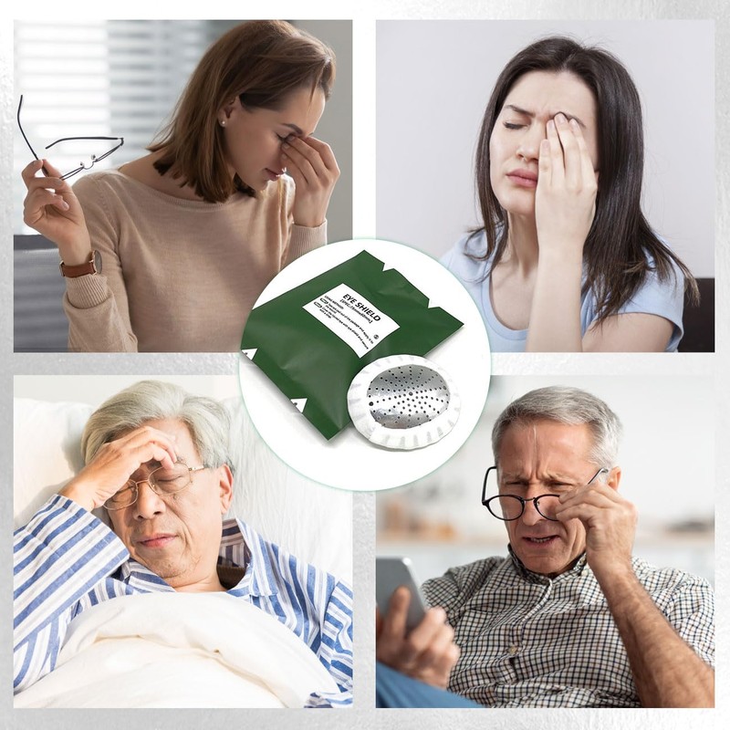 LMYzhijia Adjustable Aluminum Eye Mask Post-Cataract Surgery Recovery Eye Cover