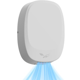 Virellionixis Electric Hand Dryer for Home Bathroom, 1000W Touchless Electric Hand Dryer with Fast Drying, Low Noise, Efficient Air Filtration –110V Ideal for Home & Office Use (White)