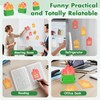 Dalycro Dumpster Fire Sticky Notes Set, 350 Sheets Funny Sticky