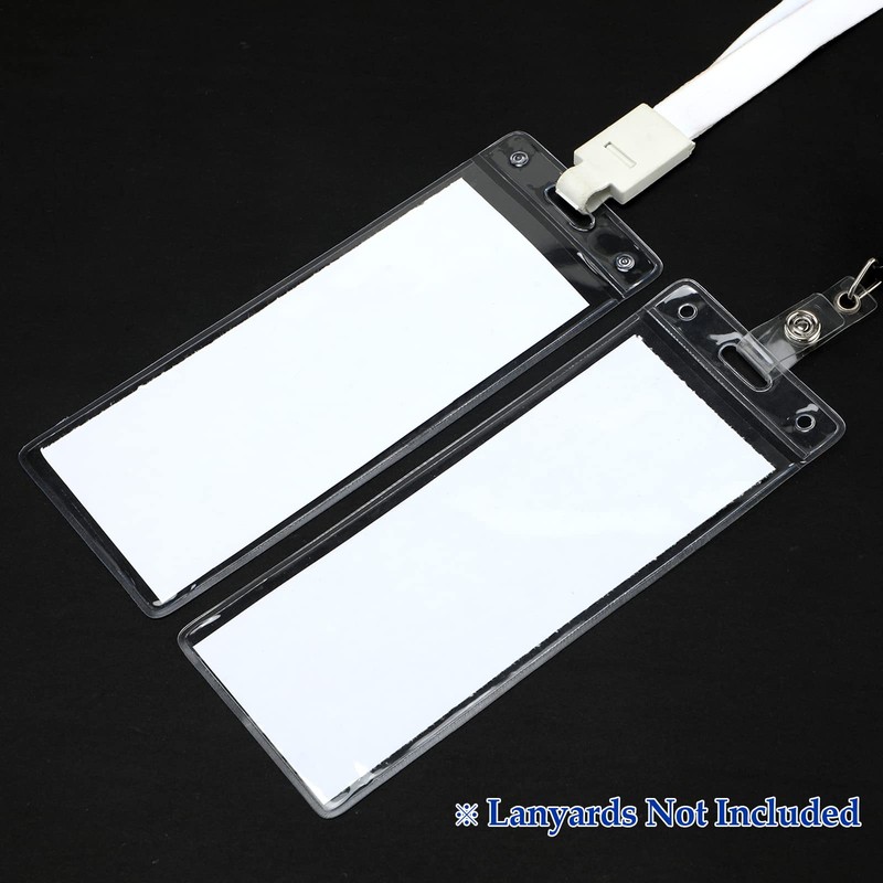 Eaasty 10 Pack Concert Ticket Holder 6.5 x 2.56 Inch