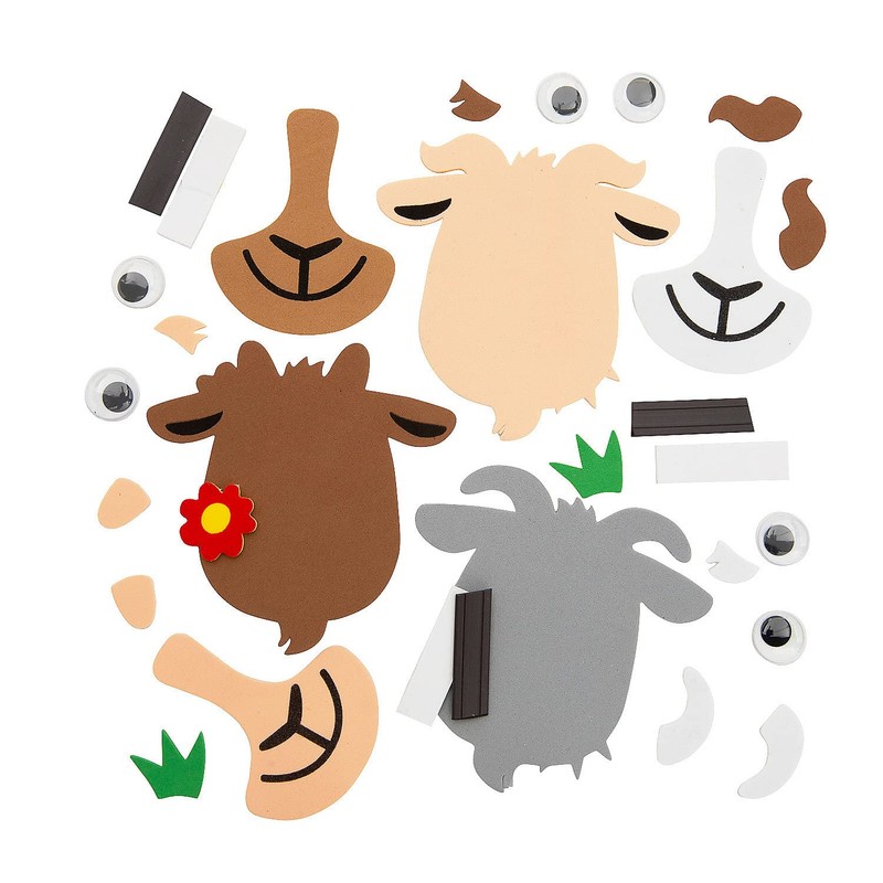 Billy Goat Magnet Craft Kit - Makes 12