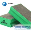 Z-Lion Glass Stone Diamond Hand Polishing Pads Electroplated Grit 60