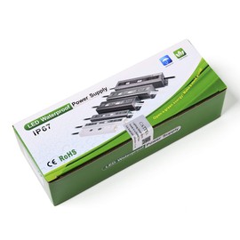 CATIYA 12V 300W LED Driver Transformer, IP67 Waterproof Constant Voltage Power Supply for Low Voltage LED Lighting