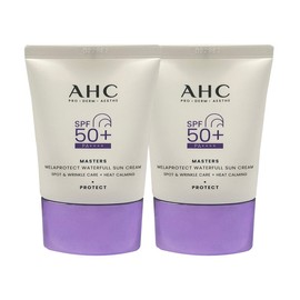 AHC Masters Mela Protect Waterful Sun Cream 40ml + 40ml / AHC 마스터즈 멜라 프로텍트 워터풀 선크림 40ml + 40ml
