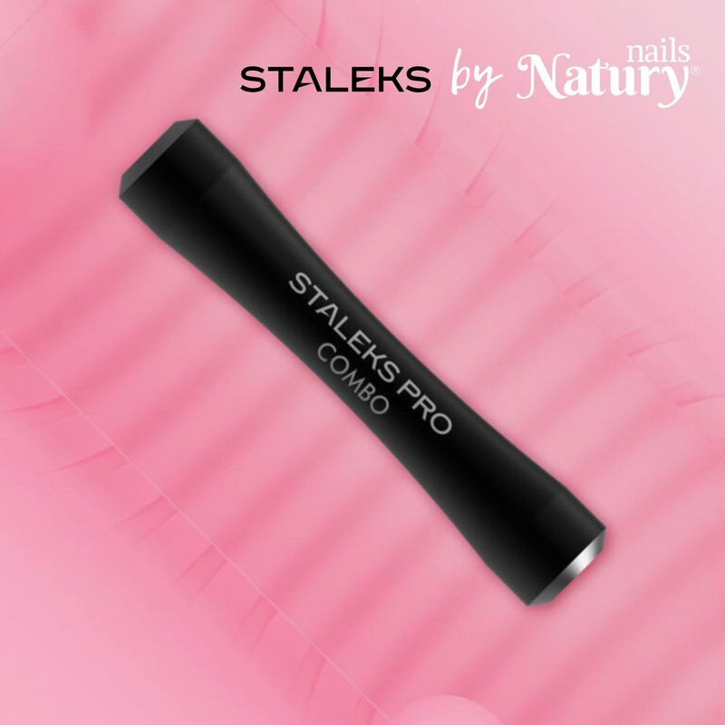 STALEKS PRO by Natury Nails Nagelhautschieber, austauschbarer Teil, Edelstahl und