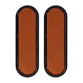 HCmotorku Motorcycle Front Fork Side Reflector Fit For Victory Judge Hammer-S Hard-Ball Vision-Tour High-Ball Jackpot Orange
